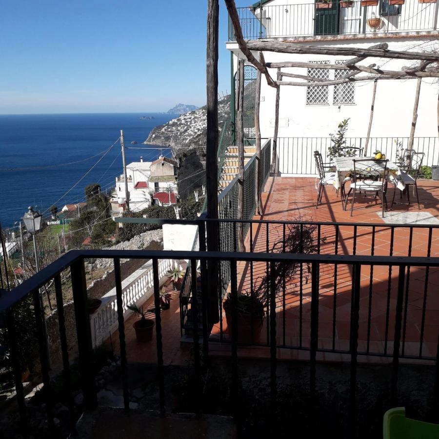 Bed and Breakfast Rifugio Stellato Conca dei Marini Exterior foto